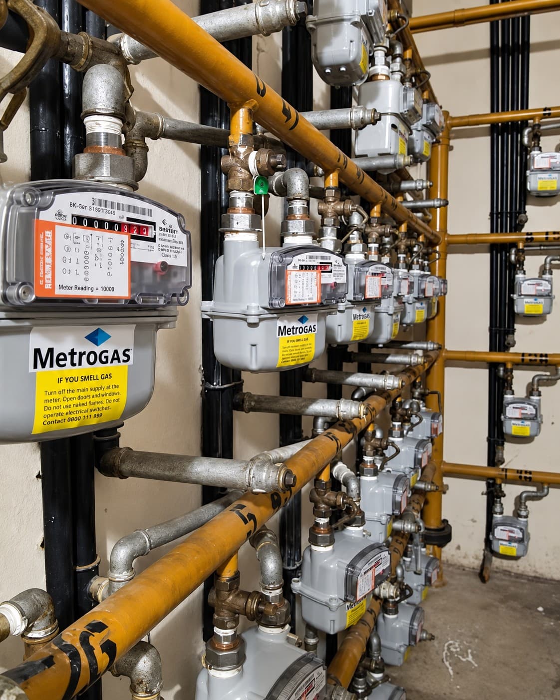 ¿Metrogas cortó el suministro del edificio?